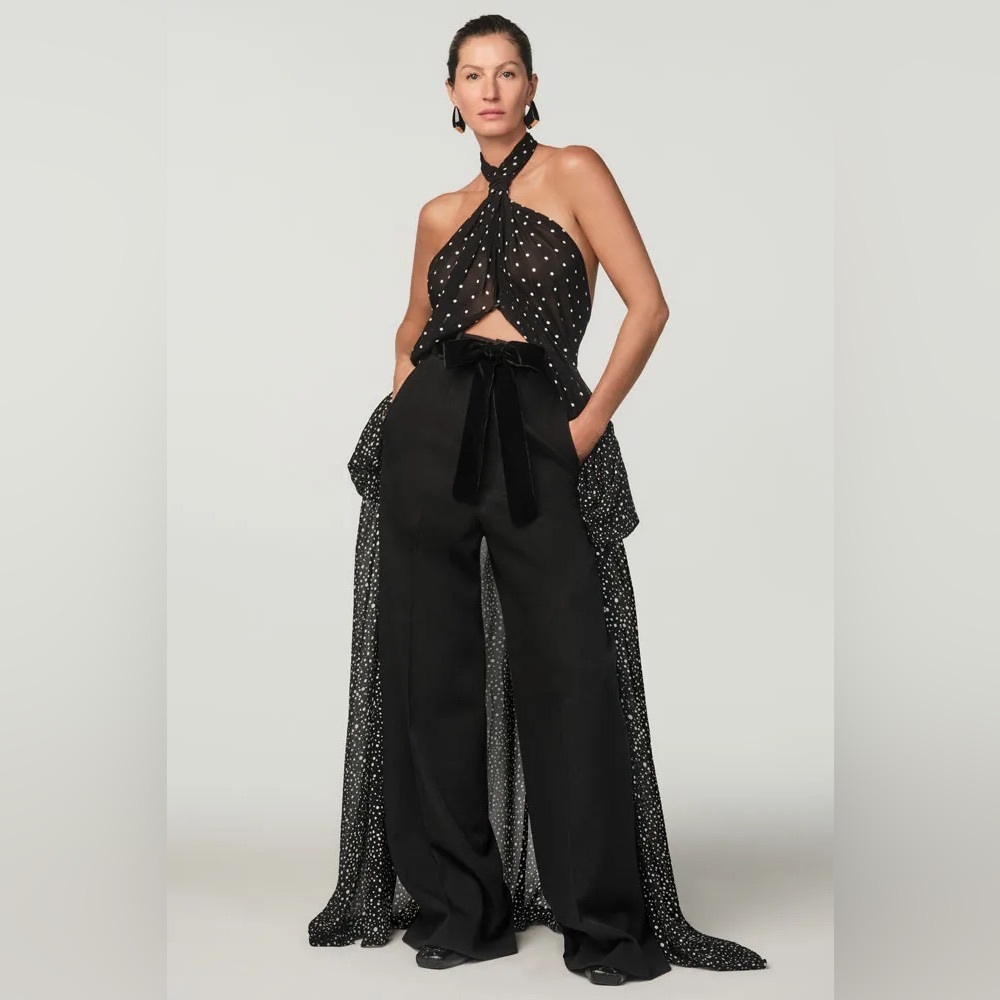 Stefano Pilati x Zara Collection Long Polka Dot Vest